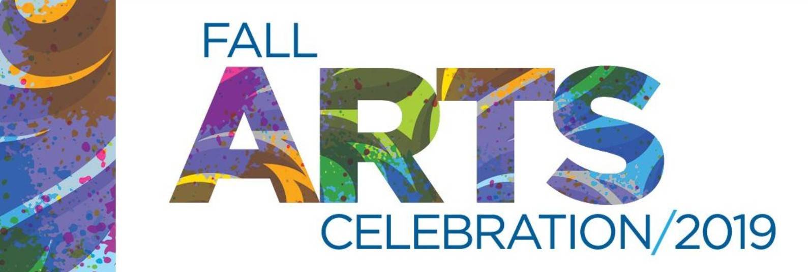 text that reads fall arts celebration 2019